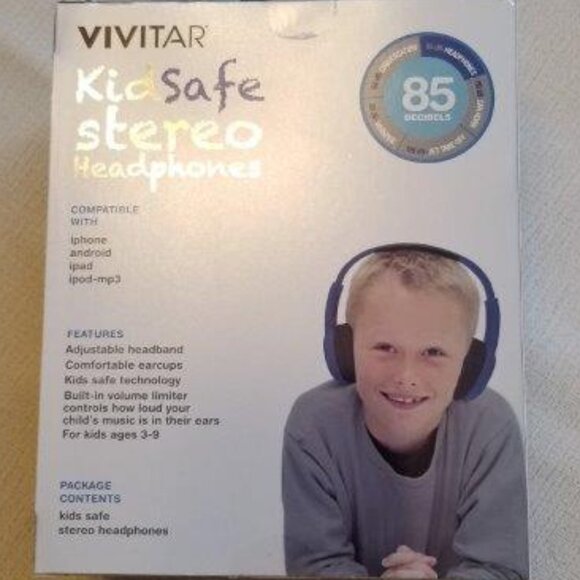 Vivitar Kids Safe Stereo Headphones - Picture 1 of 7